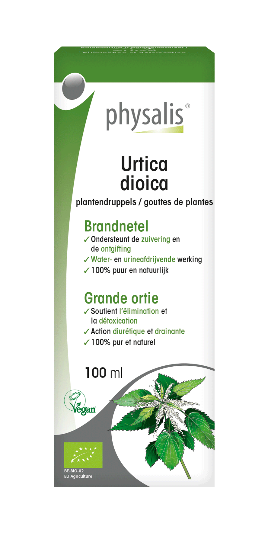 Urtica dioica Plantendruppels