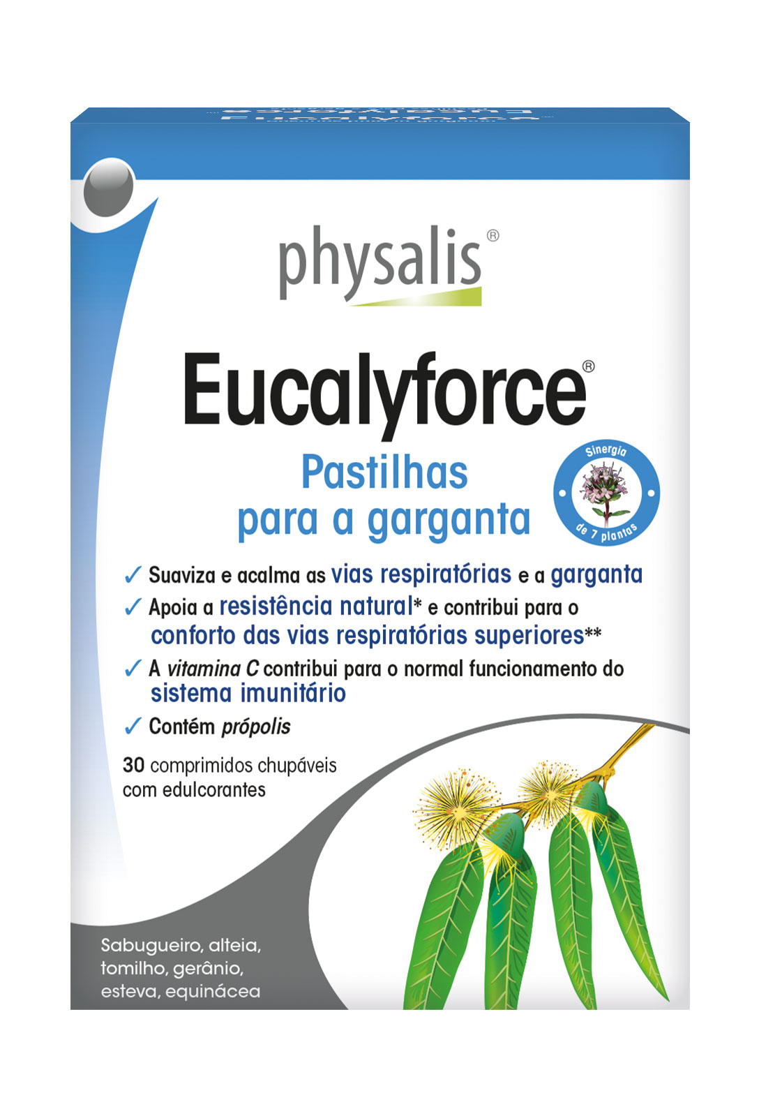 Eucalyforce<sup>®</sup> Pastilhas para a garganta