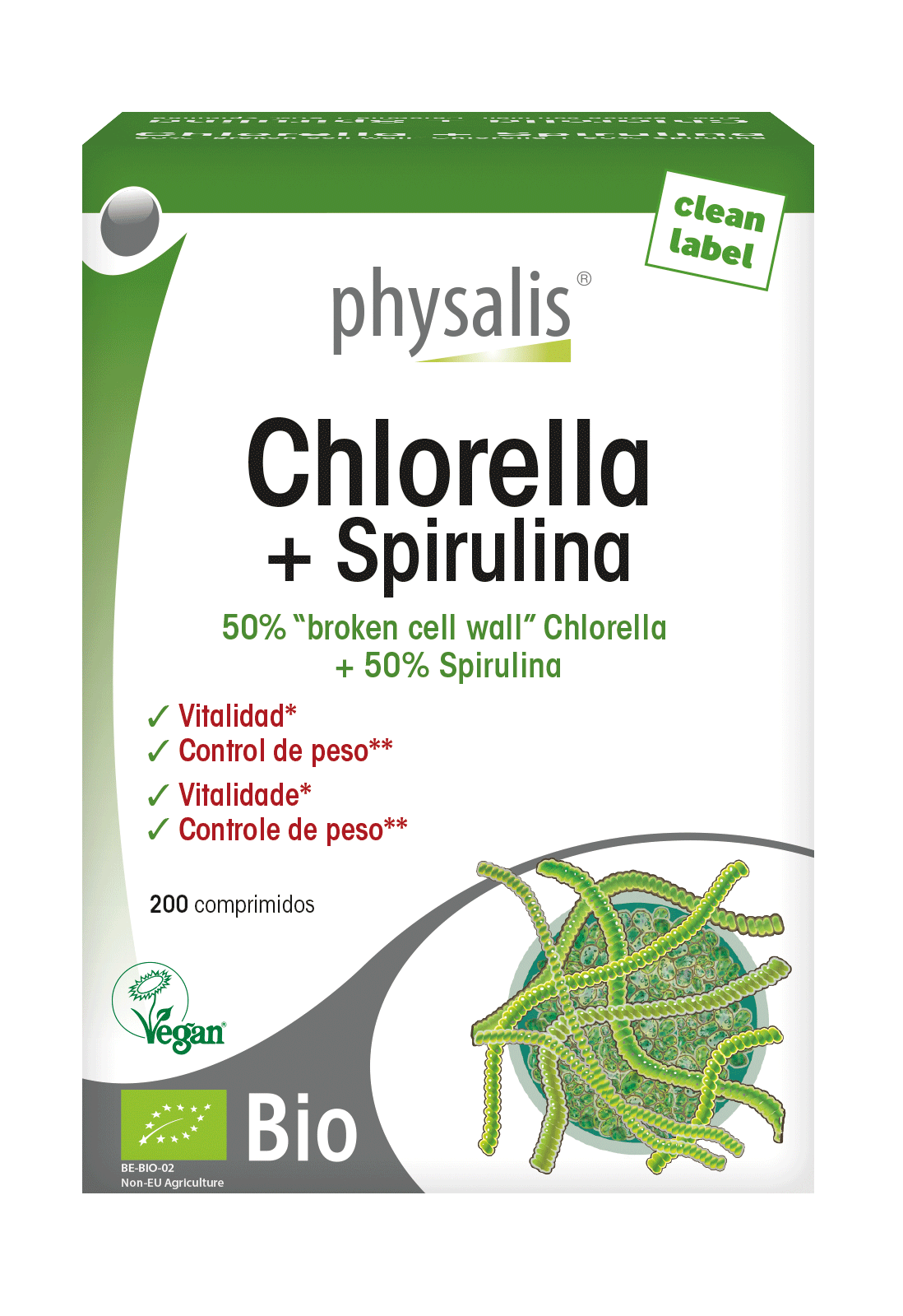 Chlorella + Spirulina